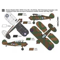 1/144 Scale Model Kit - Fighter aircraft model kits / Gloster Gladiator