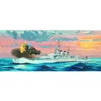 1/350 Scale Model Kit - Warship plastic model kit / Italian battleship Littorio
