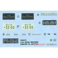 1/24 Scale Model Kit - Isuzu