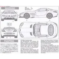 1/24 SCALE Mercedes-Benz SLR McLaren 722 Edition Model Kit
