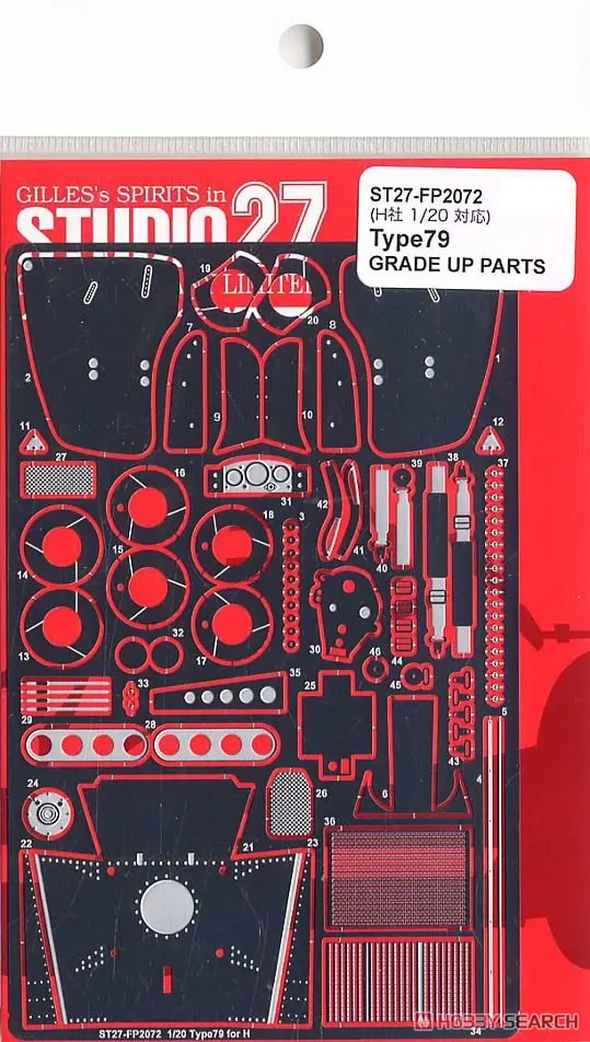 Plastic Model Parts - Etching parts