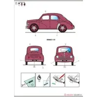 1/43 Scale Model Kit - 1/24 Scale Model Kit - Renault
