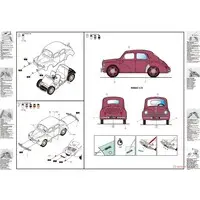 1/43 Scale Model Kit - 1/24 Scale Model Kit - Renault