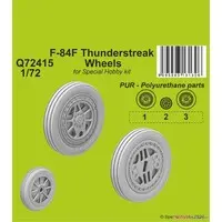 1/72 Scale Model Kit - Detail-Up Parts / Republic F-84F Thunderstreak