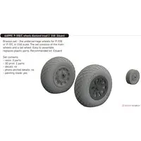 1/48 Scale Model Kit - Grade Up Parts / North American P-51 Mustang