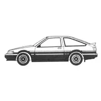 1/24 Scale Model Kit - Initial D