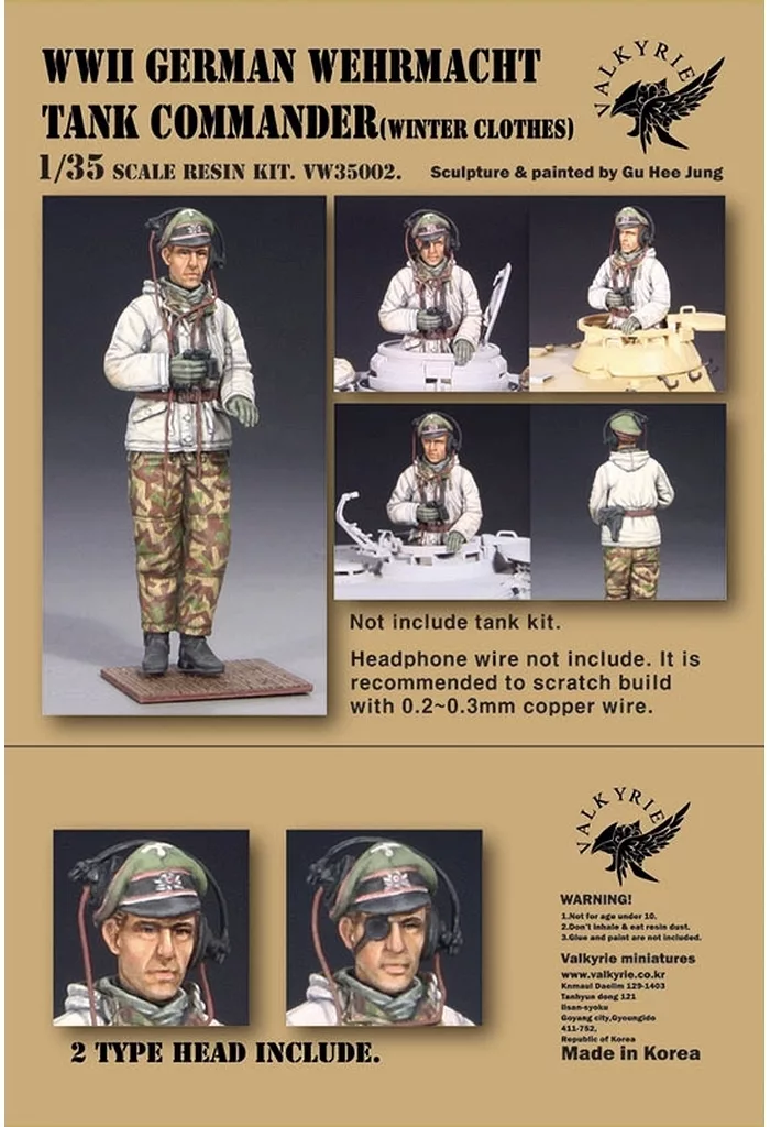 1/35 Scale Model Kit - People/Animals / Tank Crew