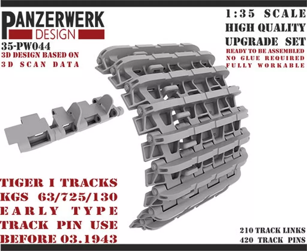 1/35 Scale Model Kit - Grade Up Parts