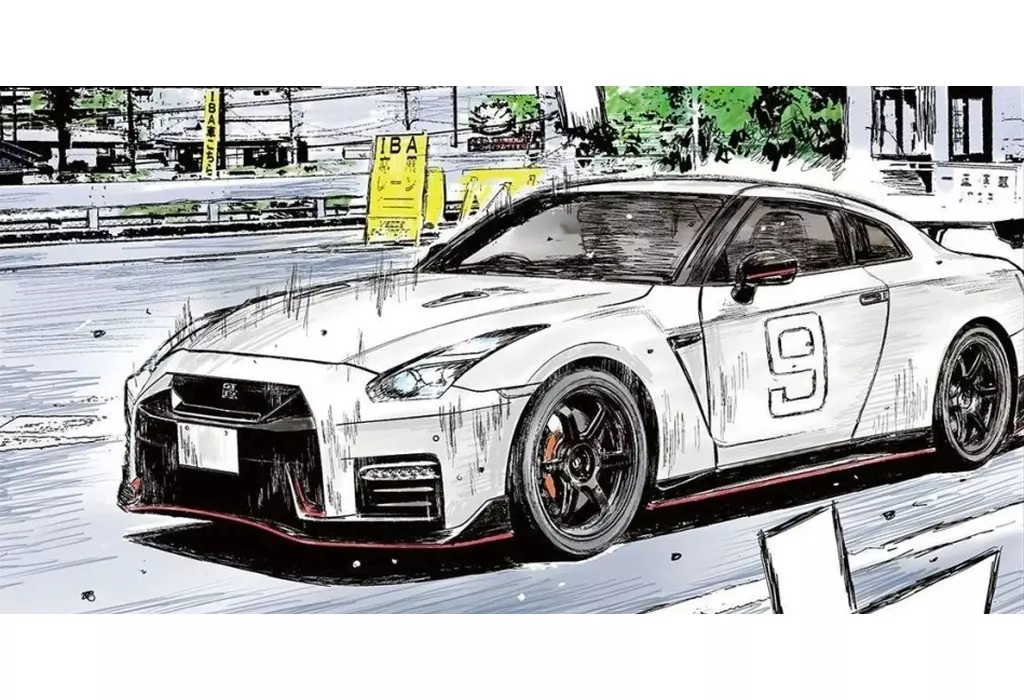 AIBA SHUN R35 NISSAN GT-R NISMO COMICS VOL.1 ODAWARA Pikes Peak Ver. Model Kit