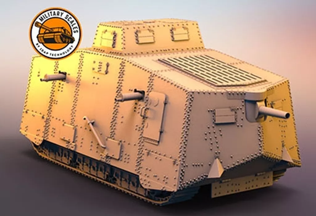 1/72 Scale Model Kit - Tank