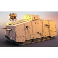 1/72 Scale Model Kit - Tank