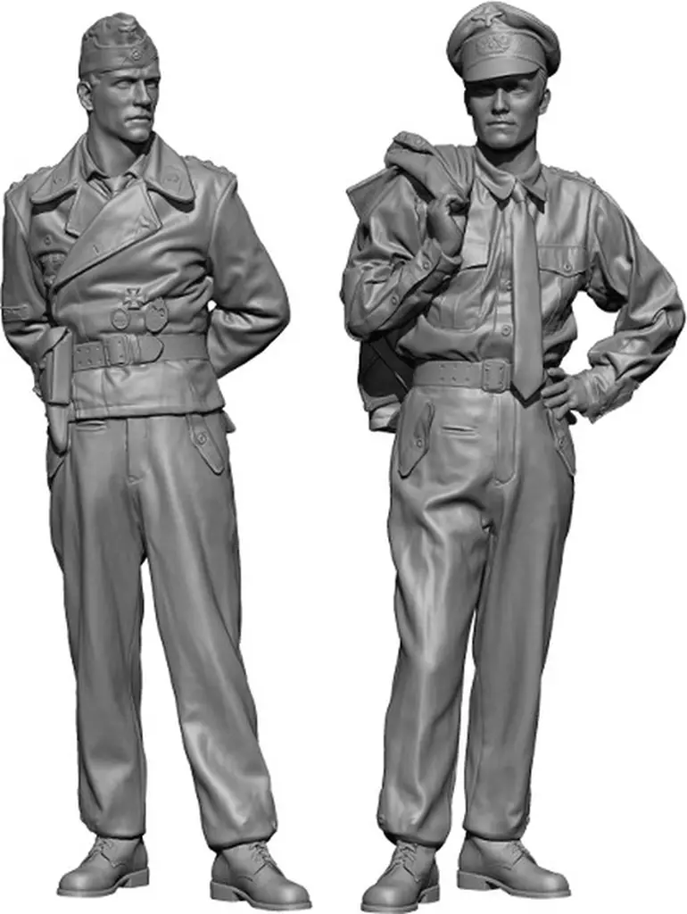 1/48 Scale Model Kit - Tank / Tank Crew