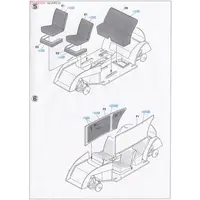 1/24 Scale Model Kit - Porsche / Volkswagen Beetle