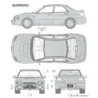 1/24 Scale Model Kit - Vehicle / Subaru Impreza