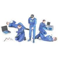 1/24 SCALE RALLY MECHANICS SET Model Kit