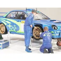 1/24 SCALE RALLY MECHANICS SET Model Kit