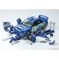1/24 SCALE RALLY MECHANICS SET Model Kit