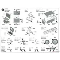 1/24 SCALE RALLY MECHANICS SET Model Kit