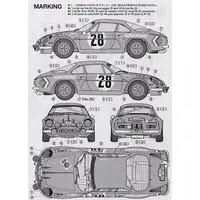 1/24 SCALE ALPINE RENAULT A110 MONTE-CARLO '71 Model Kit