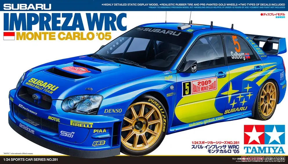 1/24 Scale Model Kit - Vehicle / Subaru Impreza