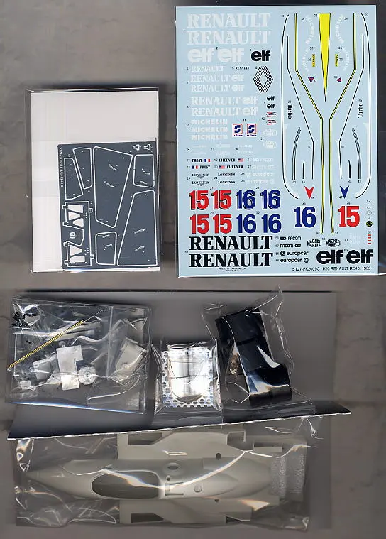 Garage Kit - Resin cast kit - Renault