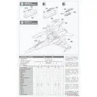 1/72 Scale Model Kit - Fighter aircraft model kits / F/A-18 Hornet