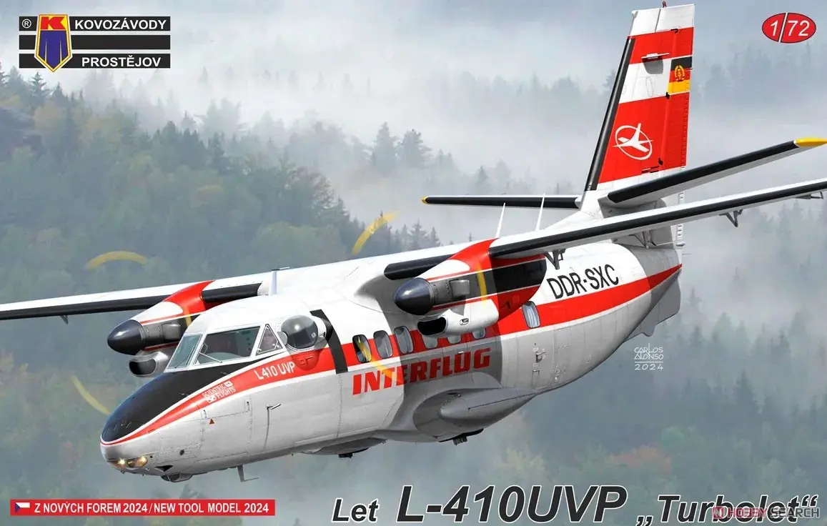 1/72 Scale Model Kit - Airliner / Let L-410 Turbolet