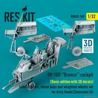 1/32 Scale Model Kit - Detail-Up Parts / North American Rockwell OV-10 Bronco