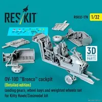 1/32 Scale Model Kit - Detail-Up Parts / North American Rockwell OV-10 Bronco