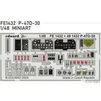 1/48 Scale Model Kit - Etching parts / P-47 Thunderbolt