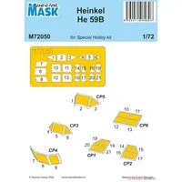 1/72 Scale Model Kit - Fighter aircraft model kits / Heinkel