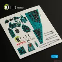 1/72 Scale Model Kit - Attack helicopter / Mil Mi-24