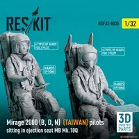 1/32 Scale Model Kit - Detail-Up Parts / Ejection seat