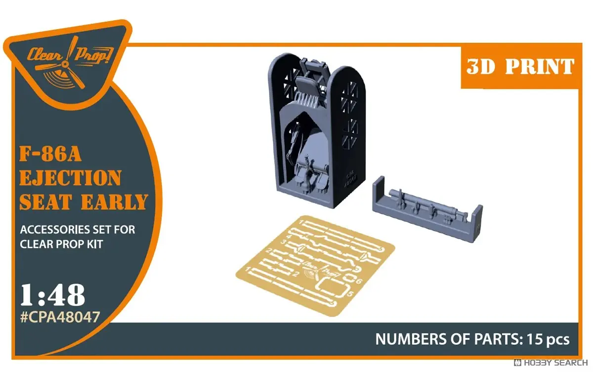 1/48 Scale Model Kit - Detail-Up Parts / Ejection seat & North American F-86 Sabre