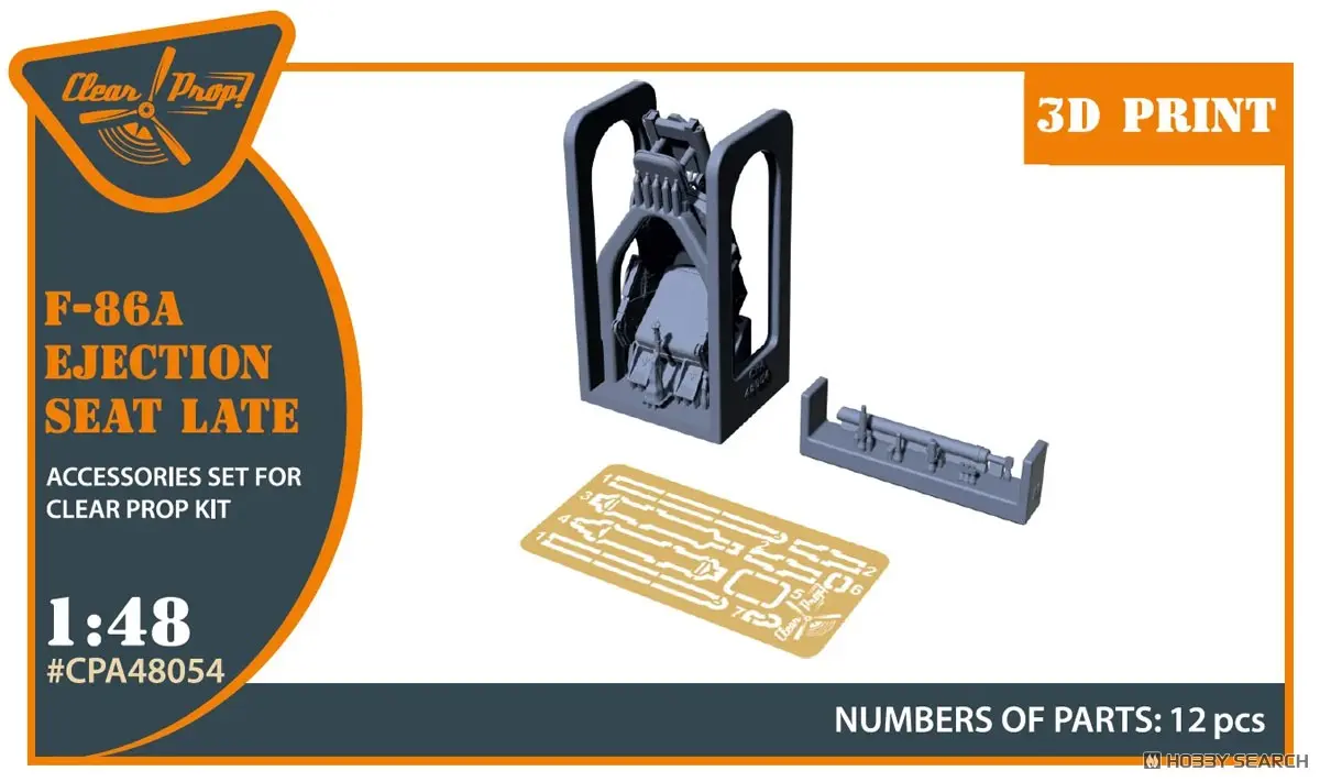 1/48 Scale Model Kit - Detail-Up Parts / Ejection seat & North American F-86 Sabre