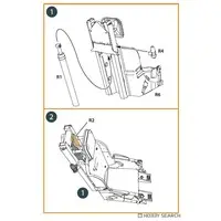1/48 Scale Model Kit - Detail-Up Parts / Ejection seat & North American F-86 Sabre