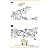 1/48 Scale Model Kit - Fighter aircraft model kits / North American F-86 Sabre