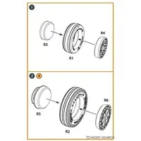 1/48 Scale Model Kit - Detail-Up Parts / North American F-86 Sabre