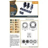 1/48 Scale Model Kit - Detail-Up Parts / North American F-86 Sabre