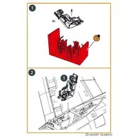 1/72 Scale Model Kit - Detail-Up Parts / Ejection seat & North American F-86 Sabre