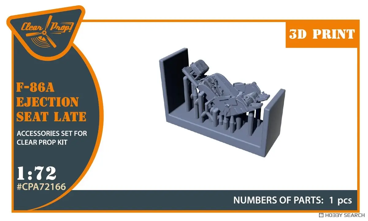 1/72 Scale Model Kit - Detail-Up Parts / Ejection seat & North American F-86 Sabre