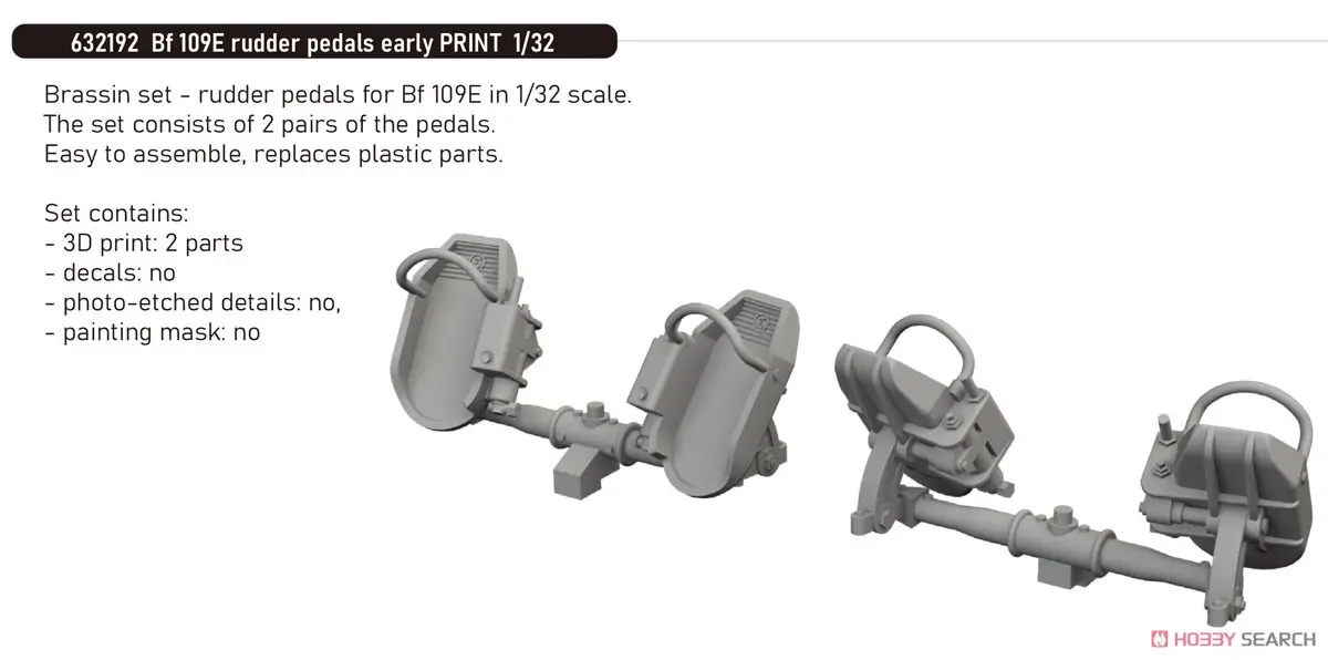 1/32 Scale Model Kit - Grade Up Parts / Messerschmitt Bf 109