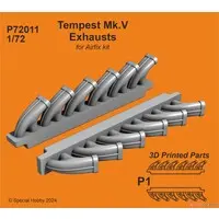 1/72 Scale Model Kit - Detail-Up Parts / Hawker Tempest