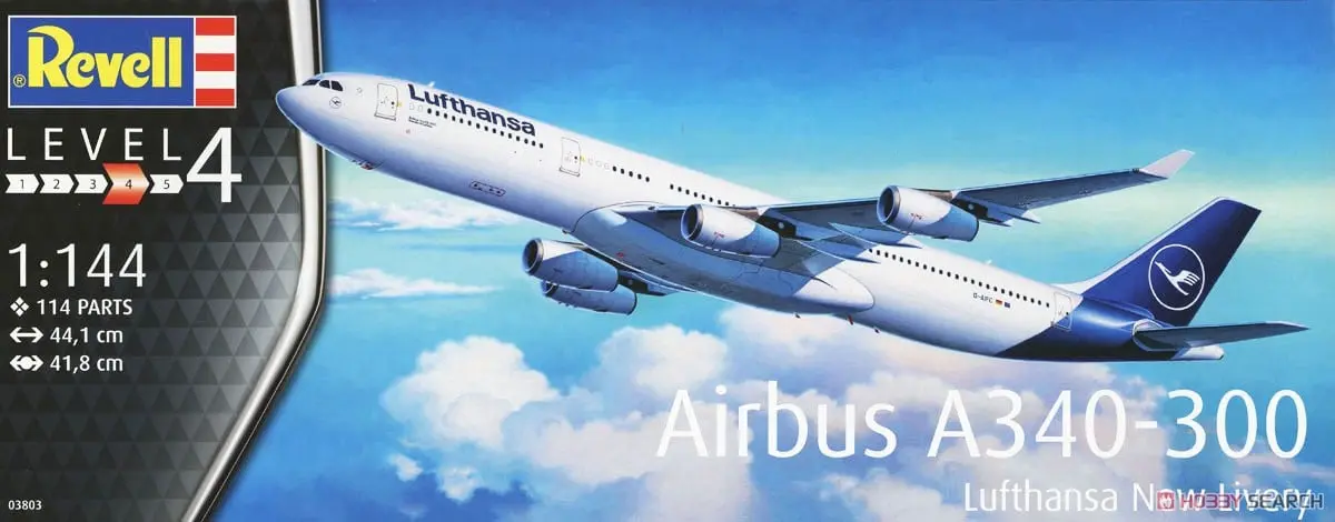 1/144 Scale Model Kit - Airliner / Airbus A340-300