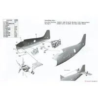 1/48 Scale Model Kit - Aircraft / Fairey Gannet