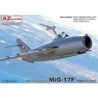 1/72 Scale Model Kit - Fighter aircraft model kits / Mikoyan-Gurevich MiG-17