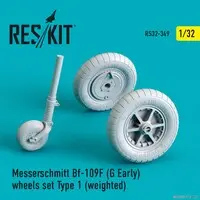 1/32 Scale Model Kit - Detail-Up Parts / Messerschmitt Bf 109