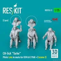1/35 Scale Model Kit - Detail-Up Parts / Sikorsky CH-54 Tarhe