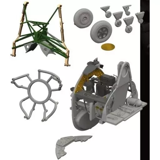 1/48 Scale Model Kit - Detail-Up Parts