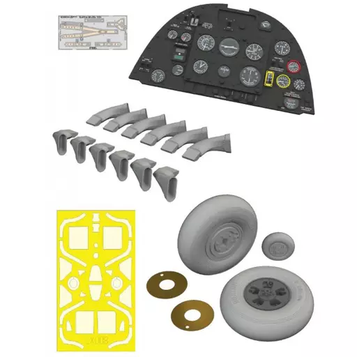 1/24 Scale Model Kit - Detail-Up Parts / Supermarine Spitfire